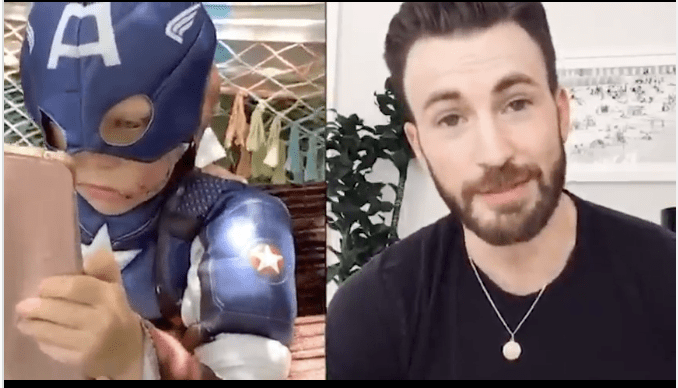 Chris Evans Is Sending A Captain America Shield To A Boy Who Saved His Sister From A Dog Attack