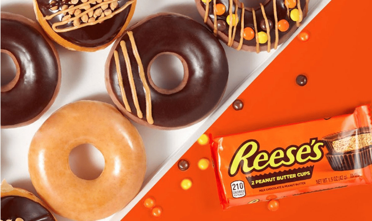 Krispy Kreme Is Bringing Back Their Reese’s Donuts and You Can Help Which One Stays Permanently