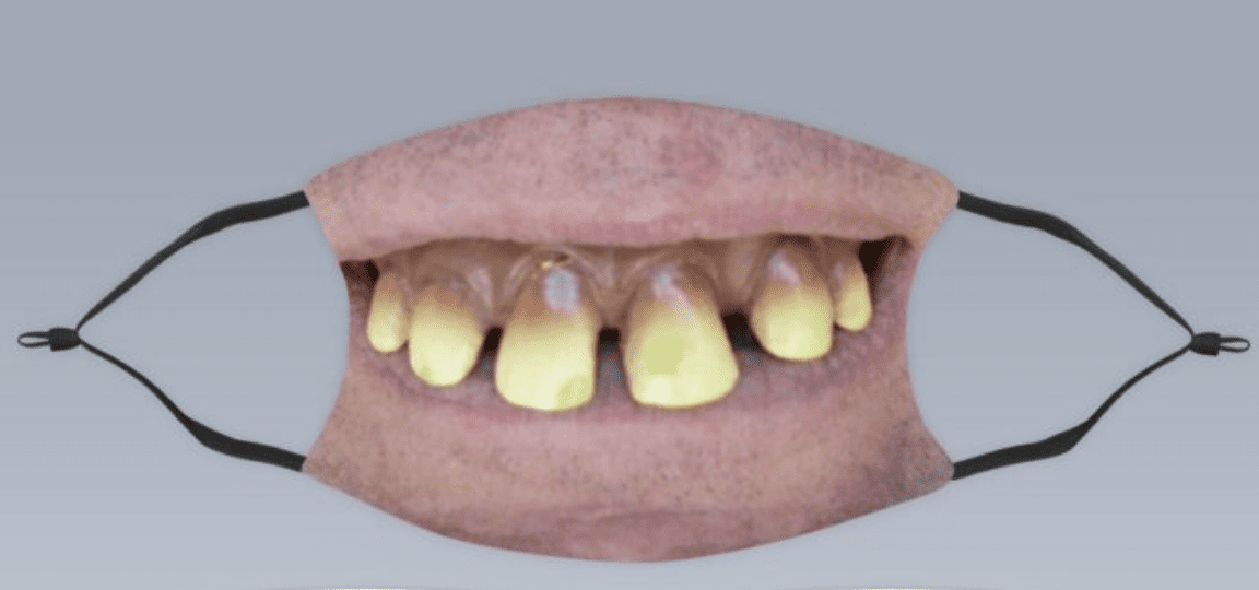 These Funny Teeth Face Masks Will Certainly Make Anyone Chuckle When You Wear Them