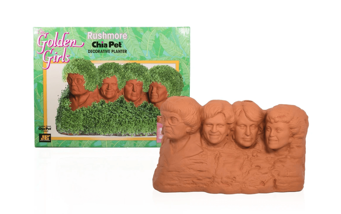 This ‘Golden Girls’ Chia Pet Has Them On Mount Rushmore and It Is Epic