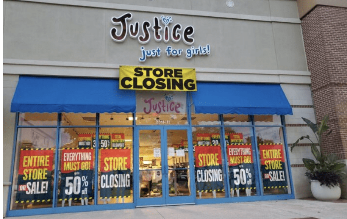 Justice Just For Girls Is Filing For Bankruptcy and Is Closing More Than 600 Stores