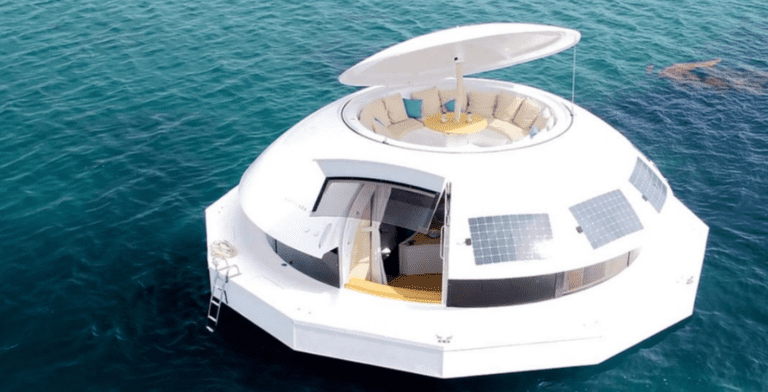 You Can Travel The World In This Floating Party Pod So, Who’s Coming With?