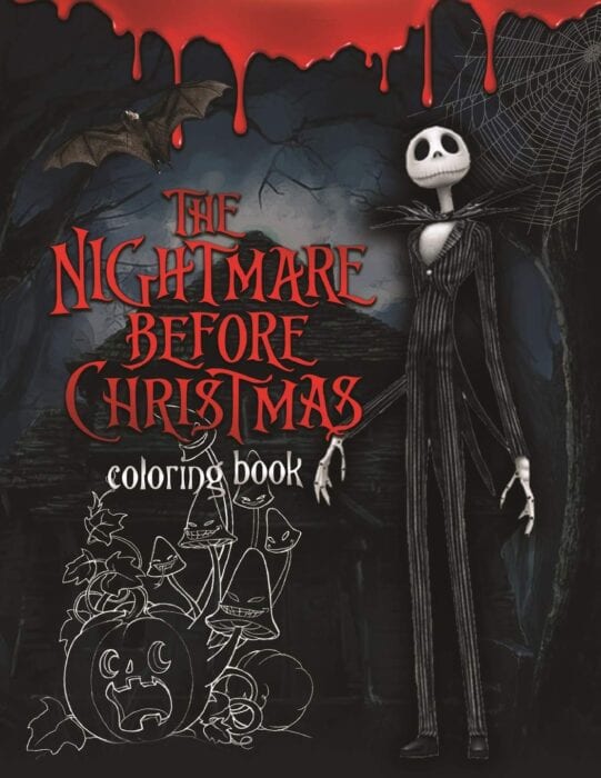 There's A 'Nightmare Before Christmas' Coloring Book & It's a Must-Have for  Fans of the Movie