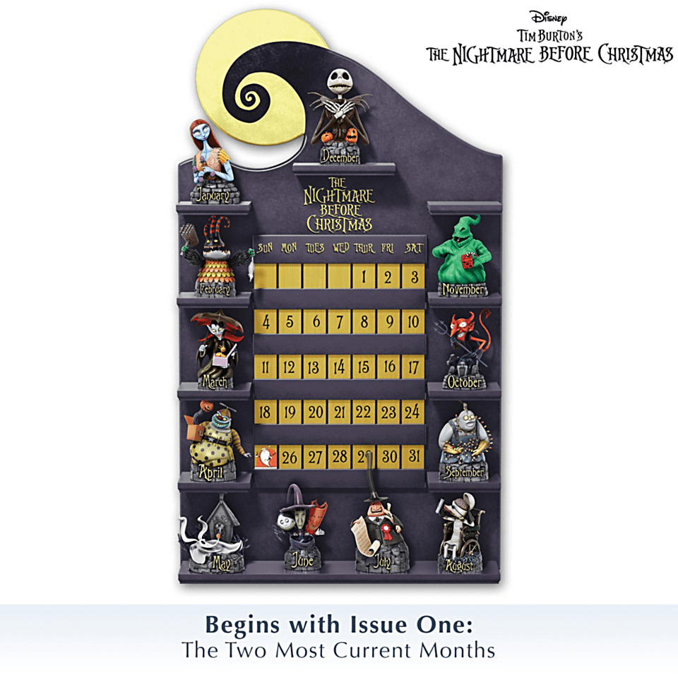 This Nightmare Before Christmas Calendar Is The Perfect Way To Count