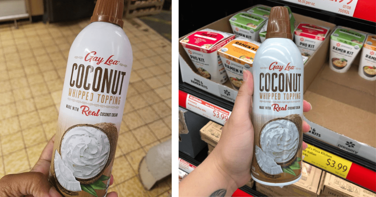 Aldi Has Coconut Whipped Topping And It Sounds Delicious