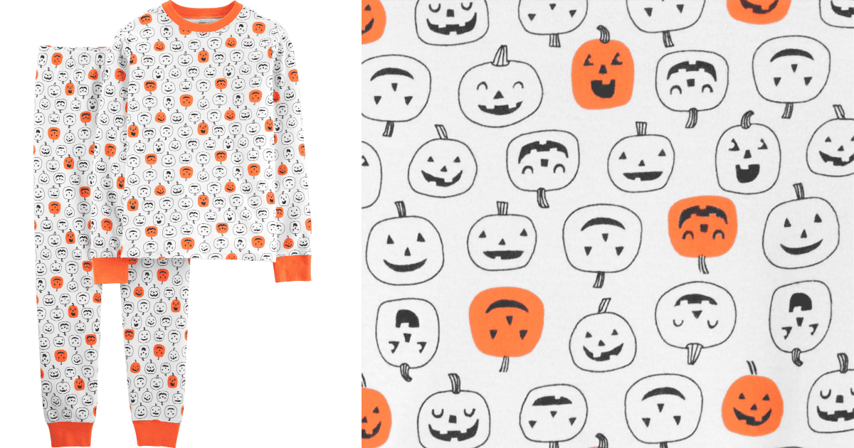 Carter’s Is Selling Adult Halloween Pajamas For Less Than $10 and It’s A Scary Good Deal