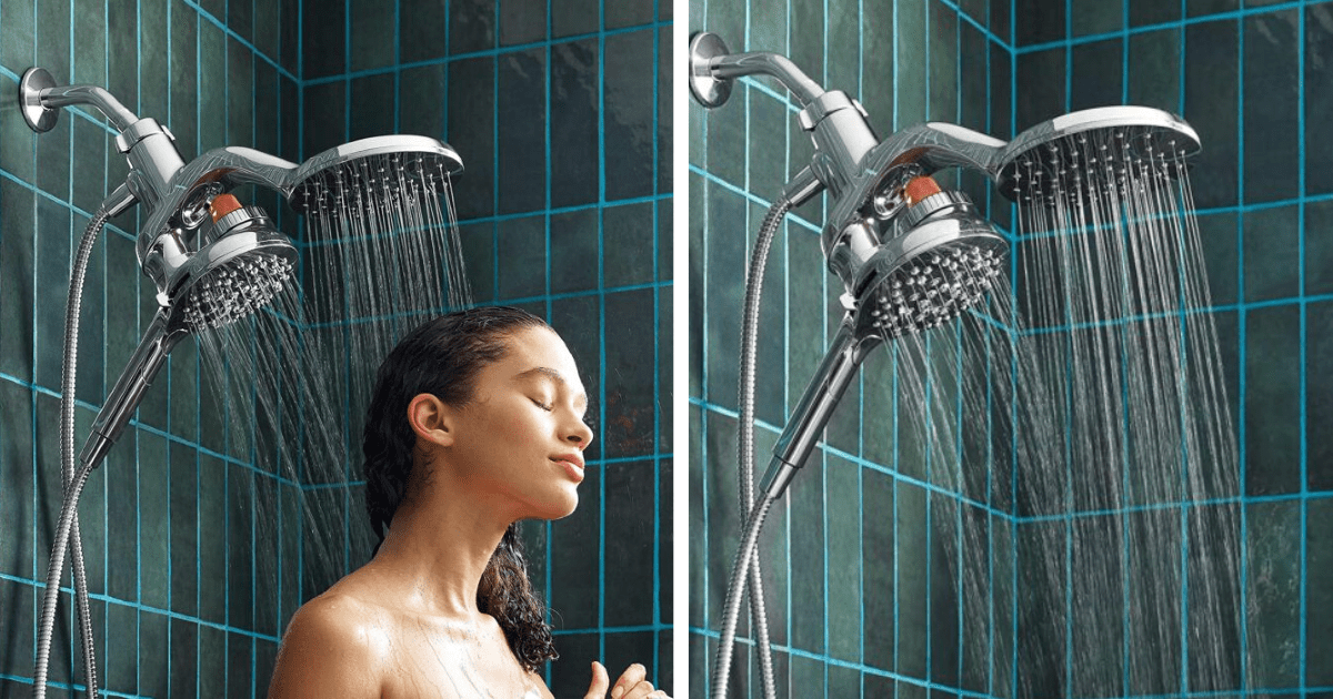 This Showerhead Infuses Essential Oils Right Into Your Shower Stream and I Need One