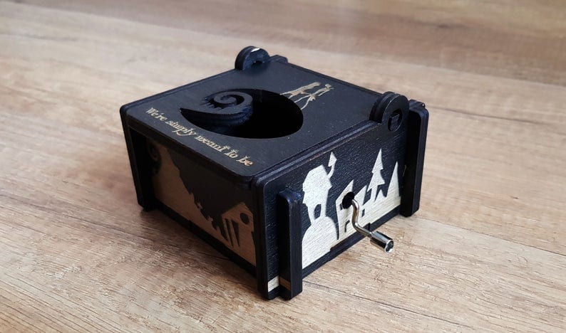 nightmare before christmas music box