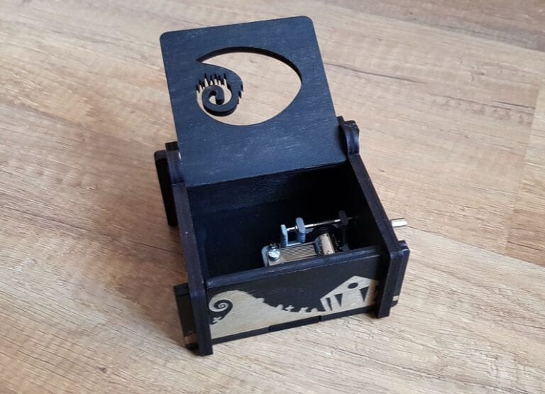 nightmare before christmas musical jewelry box