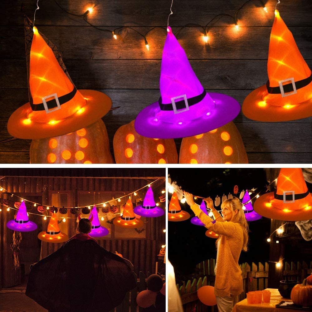 These Floating Witch Hat Lights Take Your Halloween Decorations To New ...