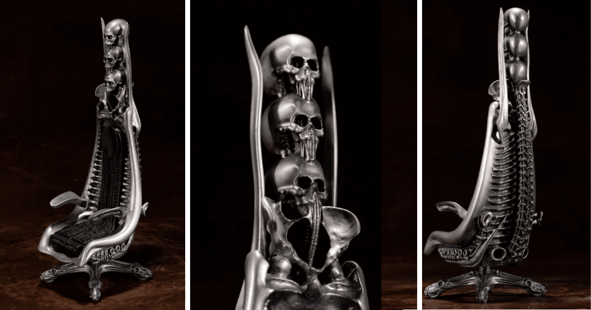 You Can Get A Skull Chair Inspired By H.R. Giger and I Need One