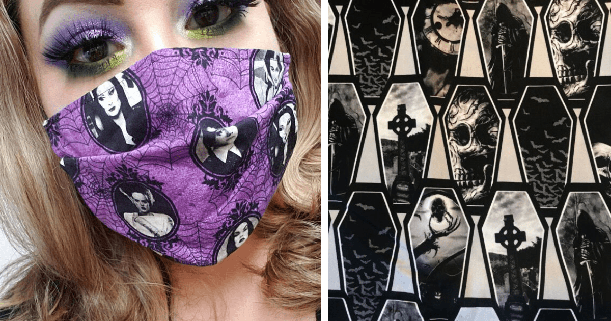You Can Get The Coolest Horror Themed Face Masks Just In Time For Halloween