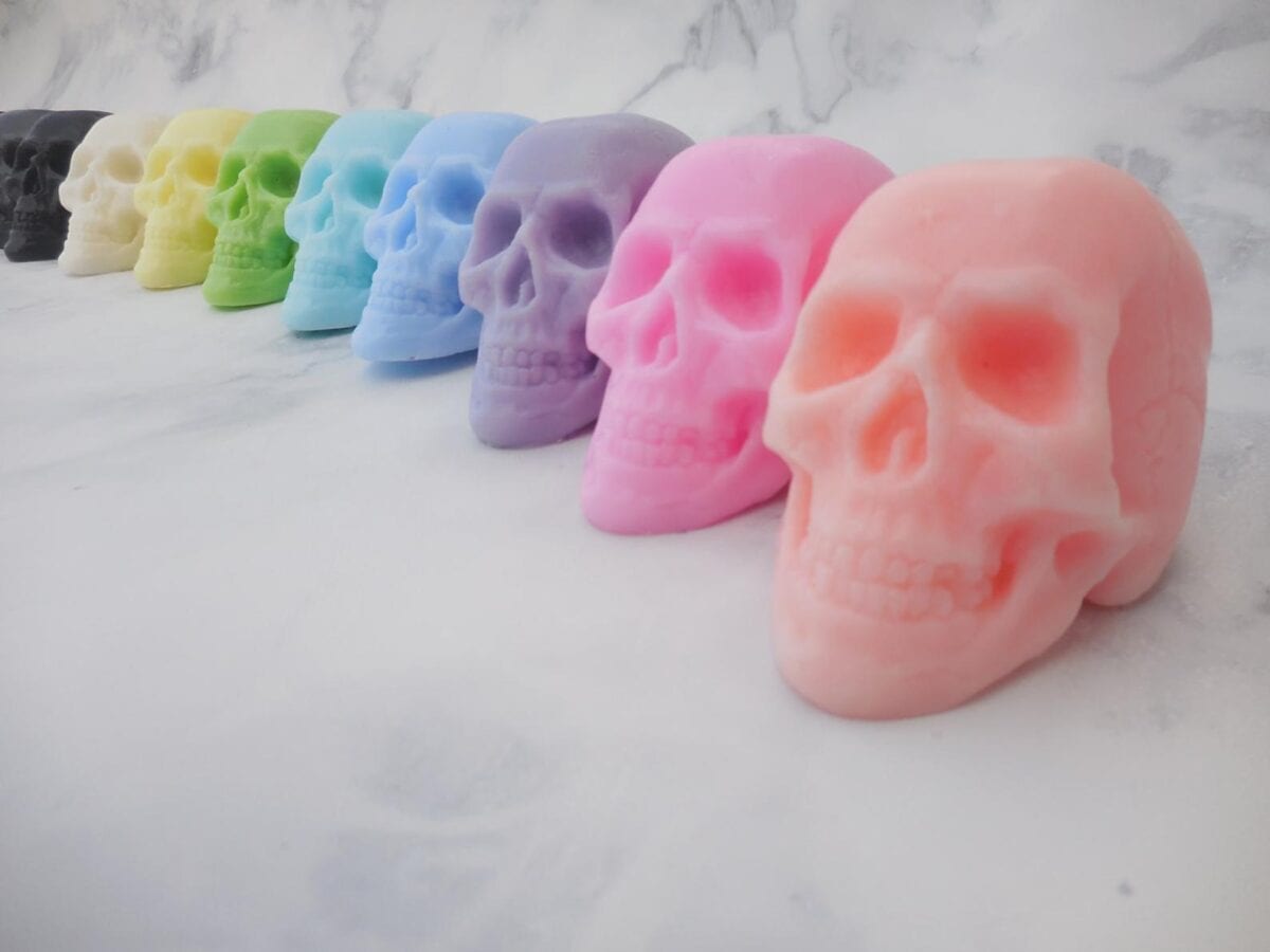 This Handmade Skull Soap Is Almost Too Pretty To Use