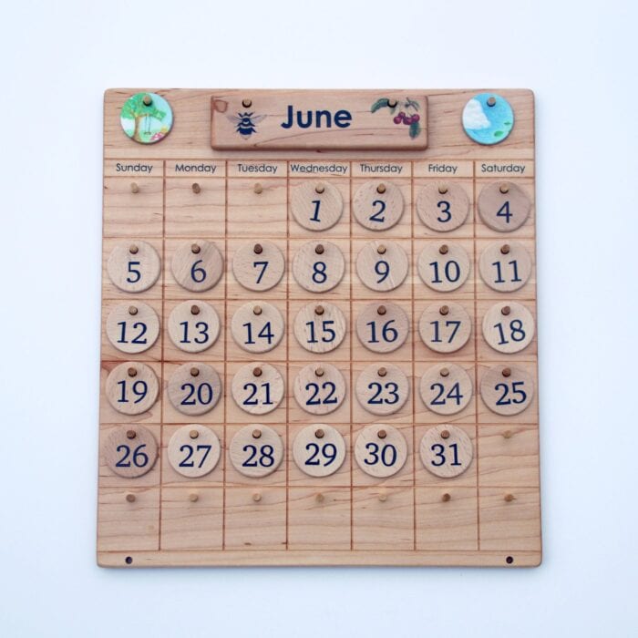 This Calendar Teaches Kids The Phases Of The Moon and Weather and Every ...