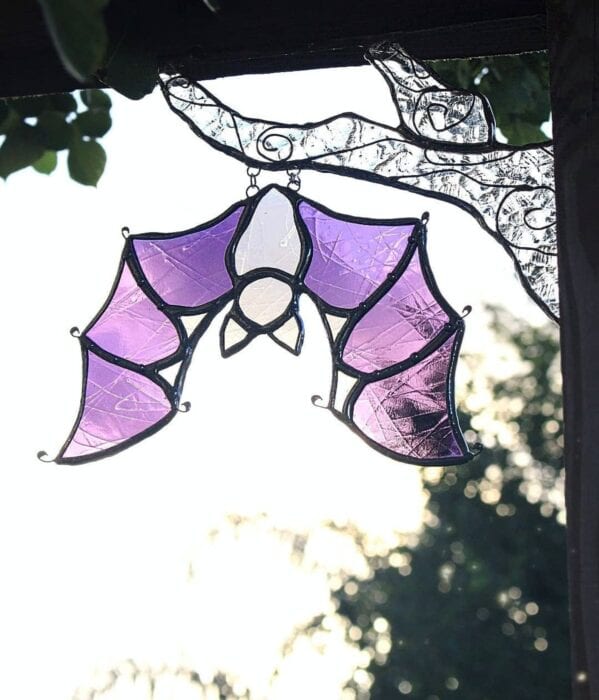 Stained Glass Bat