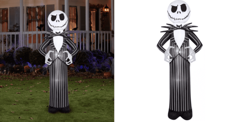 This Jack Skellington Inflatable Is Meant To Be Yours For Halloween