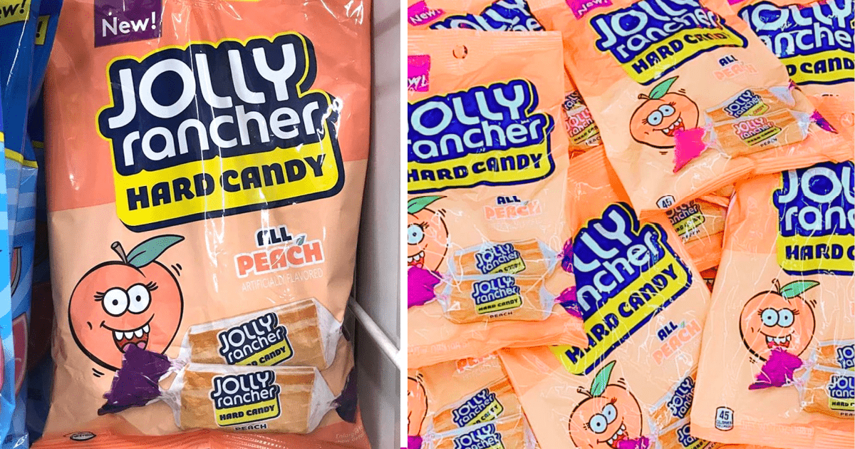 You Can Get An Entire Bag of Peach Jolly Rancher Candies and My Life Is