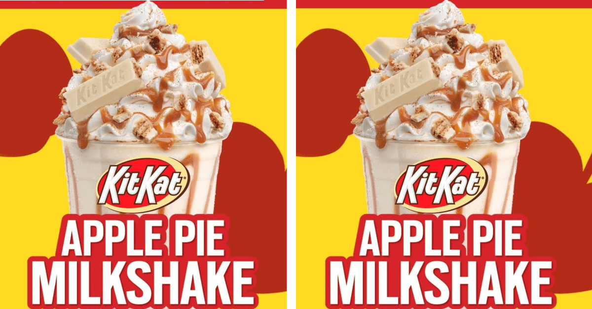 Hershey’s Released A KitKat Apple Pie Milkshake And Now I Want One