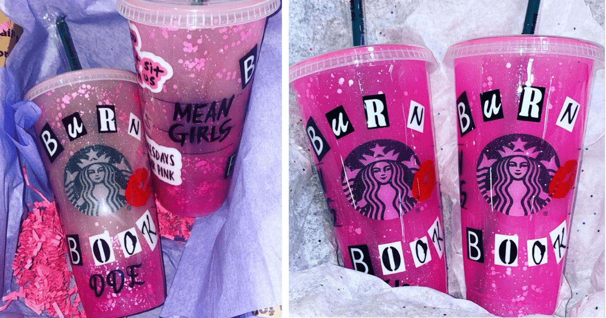 This Mean Girls Burn Book Starbucks Cup Is So Fetch