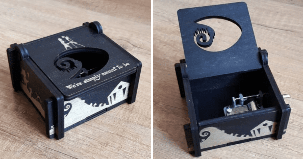 You Can Get A ‘Nightmare Before Christmas’ Music Box For That Person That Is Simply Meant To Be Yours