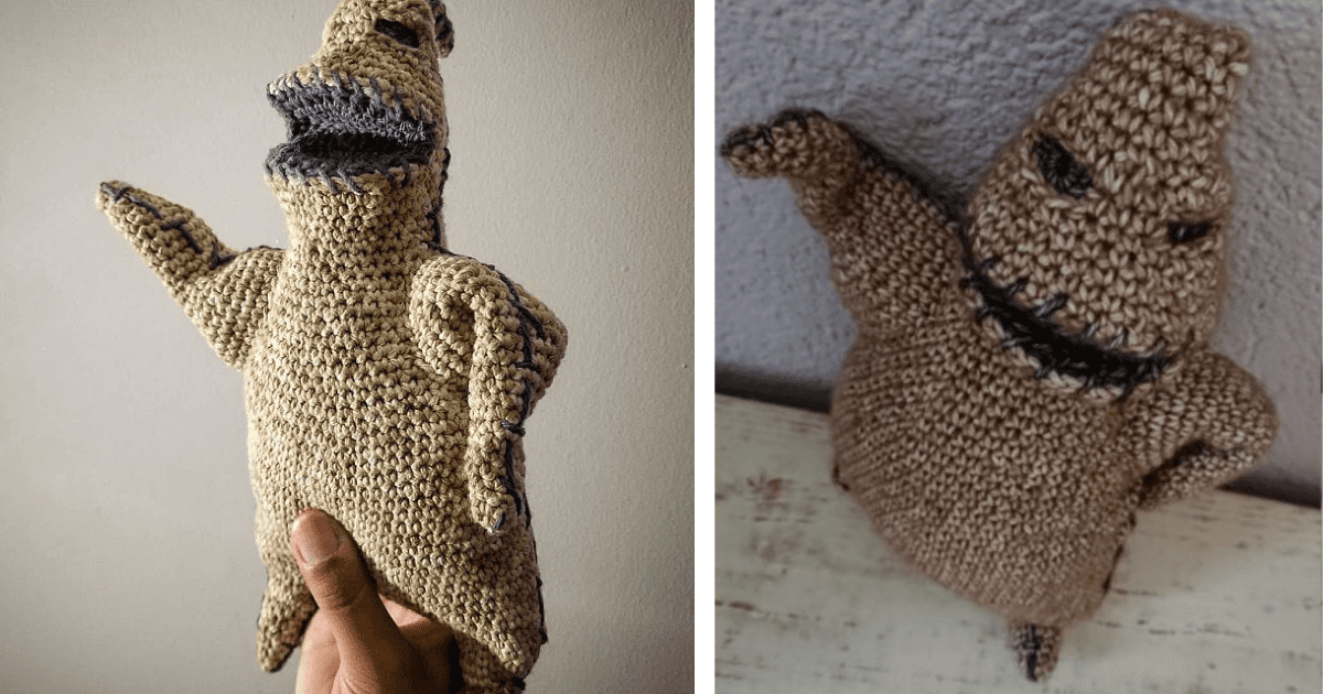 This Oogie Boogie Crochet Pattern Is So Cute, I Can’t Believe My Eyes!