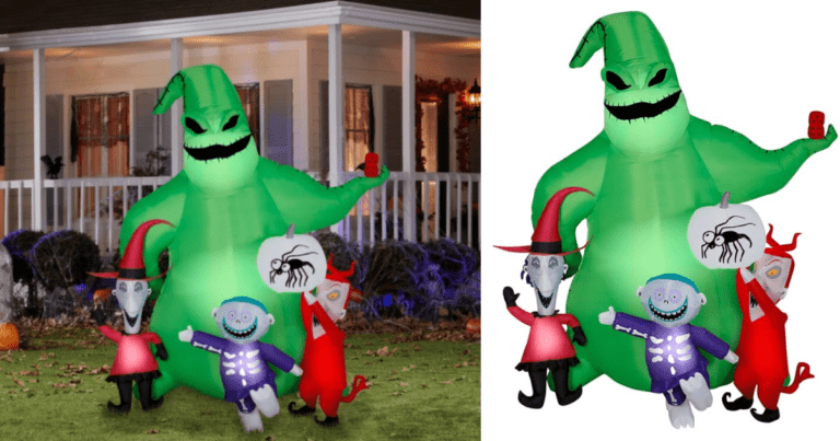 This Oogie Boogie Inflatable Is So Cool, I Can’t Believe My Eyes