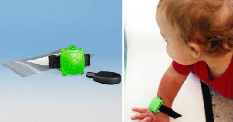 This Turtle Bracelet Will Alert You If Your Child Falls  Into The Pool and Every Parent Needs One