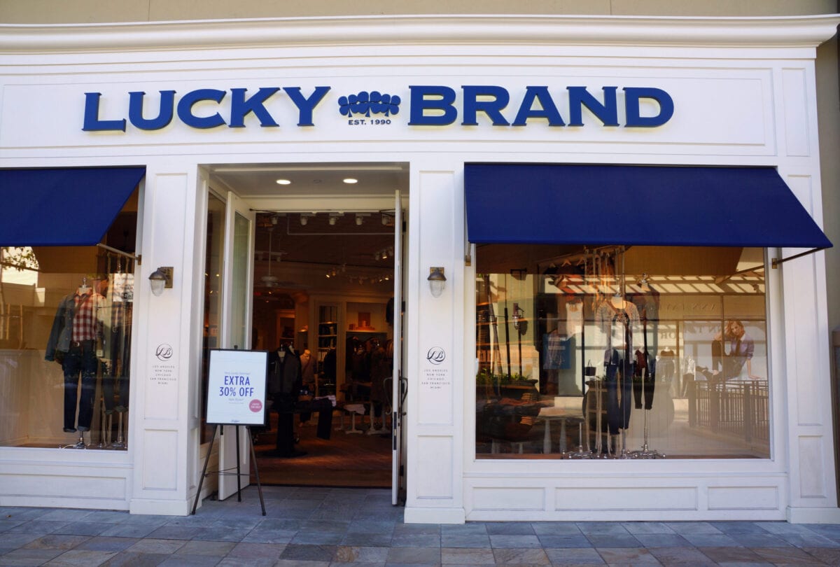 Lucky Brand Has Filed For Bankruptcy. Here’s The List Of Stores Closing.