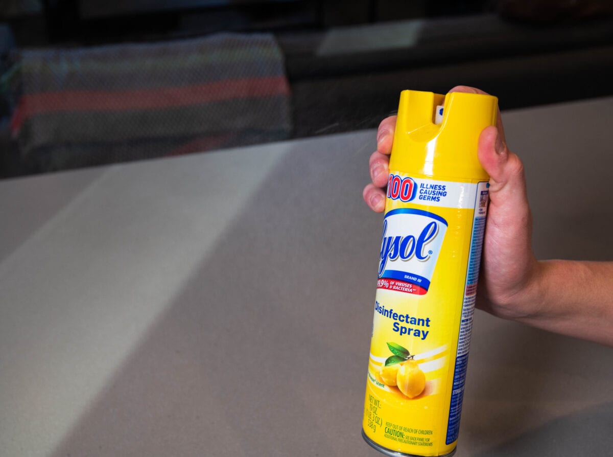 The EPA Has Just Approved Two Lysol Disinfectants That Can Kill The Coronavirus