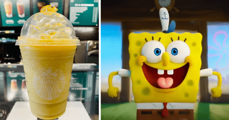 You Can Get A Spongebob Frappuccino Off The Starbucks Secret Menu That Will Send You Straight To Bikini Bottom