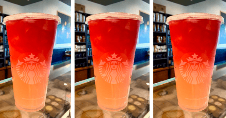 You Can Get A Sunset Drink Off The Starbucks Secret Menu That Changes Colors As It Sets
