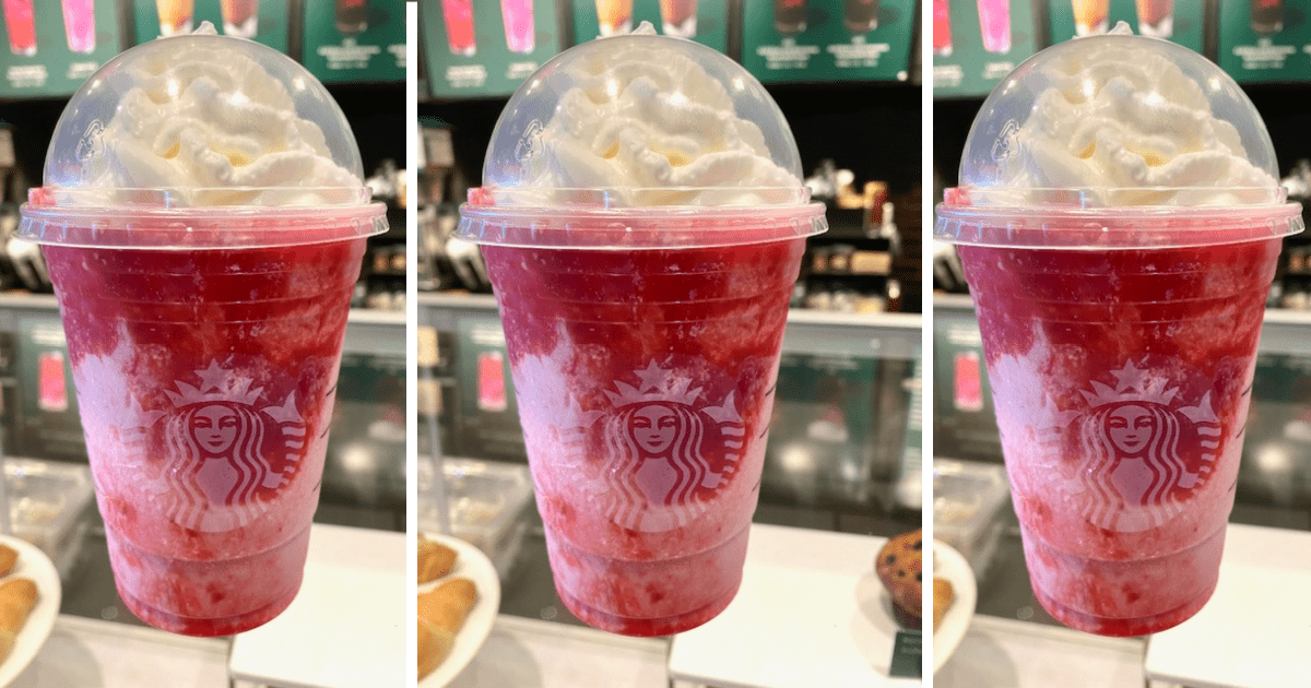 Here’s How To Order A Strawberry Peach Frappuccino Off The Starbucks Secret Menu