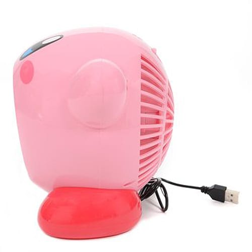 You Can Get A Kirby Fan That Blows Air Out To Keep You Cool For The Person  Who Loves Super Mario