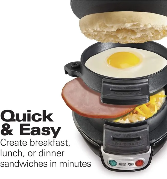 This Breakfast Sandwich Maker Makes Breakfast In 10 Minutes Or