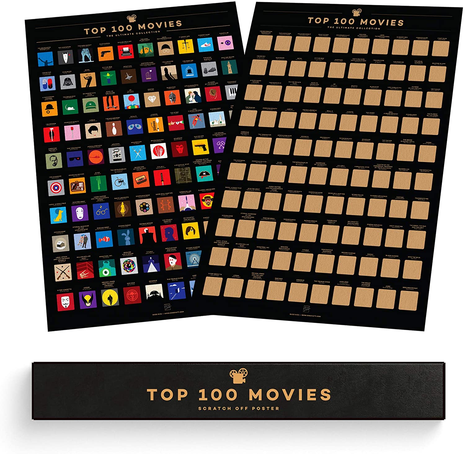 You Can Get A Scratch Off Movie Poster That Will Have You Watching The ...