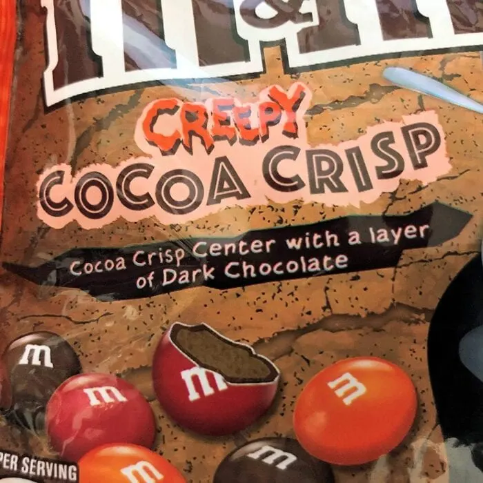 M&M's New Creepy Cocoa Crisp Flavor Will Kick Off Your Halloween