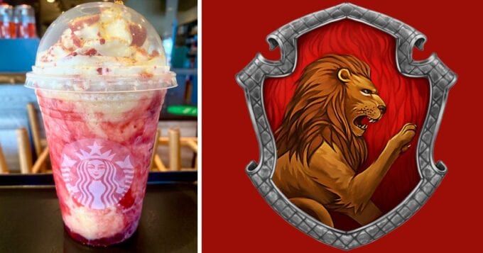 You Can Get A Gryffindor Frappuccino From Starbucks For You Brave Hogwarts Fans
