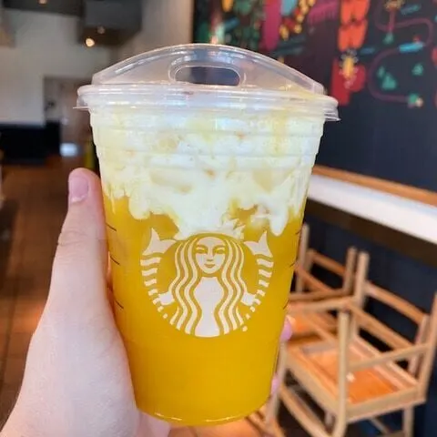Starbucks Pineapple Bliss Drink
