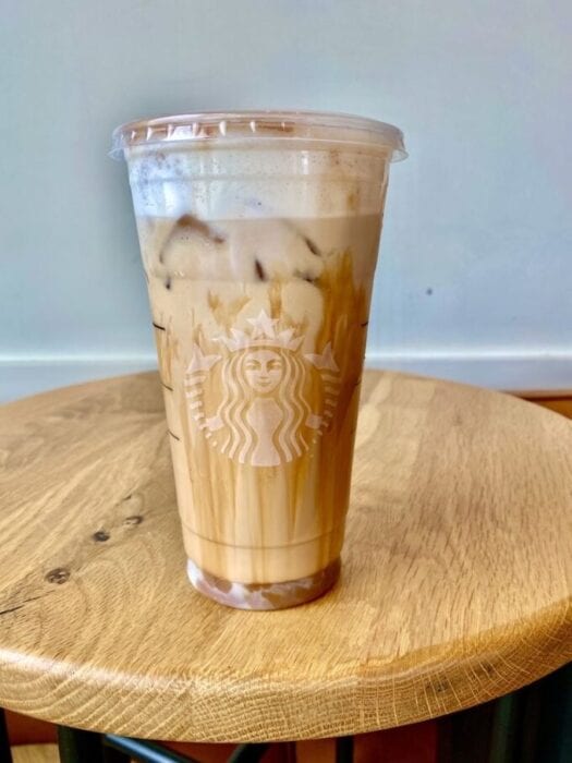 You Can Get A Salted Caramel White Mocha Cold Brew From