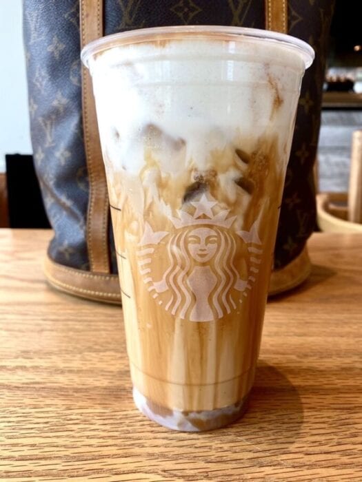 You Can Get A Salted Caramel White Mocha Cold Brew From