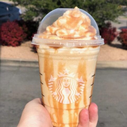 Starbucks Caramel Popcorn Frappuccino