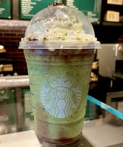 Starbucks Slytherin Frappuccino