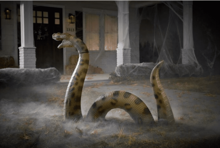 Home Depot Is Selling A Giant Anaconda and I Need One For Halloween
