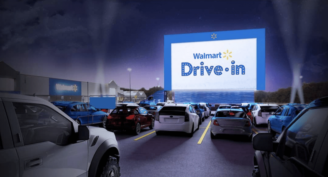 Here’s The Entire List Of Movies Walmart Is Playing In Their Drive-In Theaters