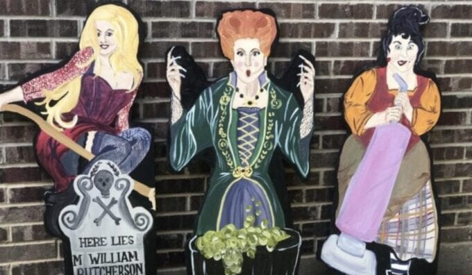 You Can Get Life Size Hocus Pocus Yard Decorations To Make Your Halloween Extra Glorious