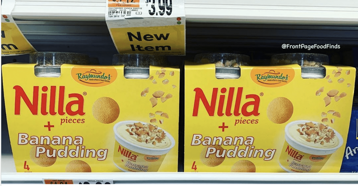 You Can Get Nutter Butter And Nilla Wafer Puddings Complete With Cookie Crumbles On Top
