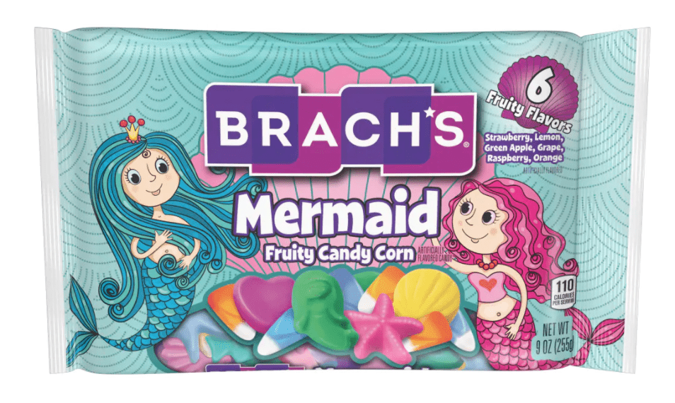 Brach’s Released Mermaid Candy Corn And It Comes In Fruity Flavors Like Strawberry And Grape