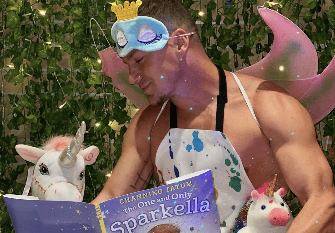 Channing Tatum Wrote A Children’s Book While In Quarantine and Dedicated It To His 7-Year-Old Daughter