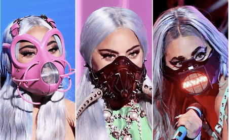 Lady Gaga’s Masks Were The Best Part of The VMA’s