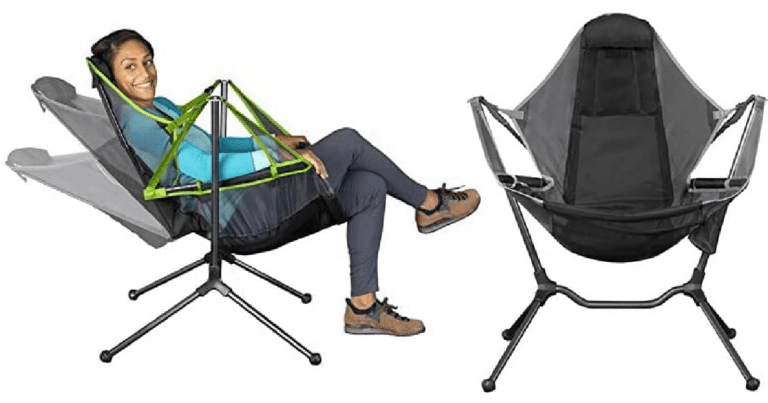 You Can Get A Swinging Fold Up Camping Chair And I Totally Need It